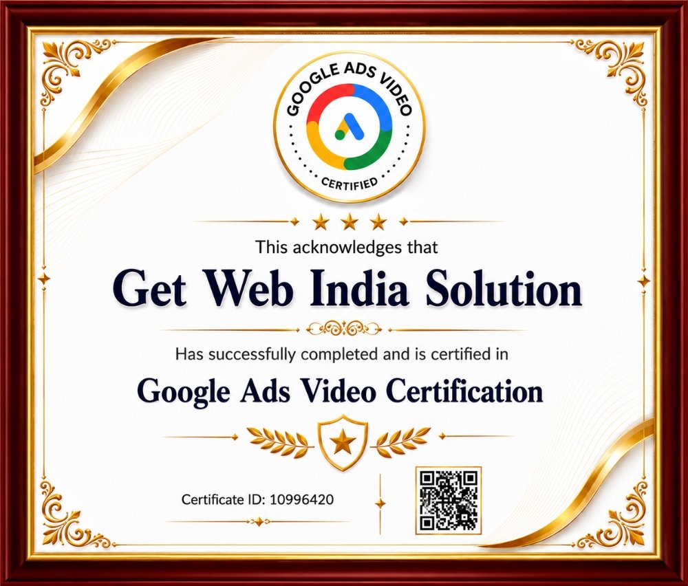 Google Ads Video Certification
